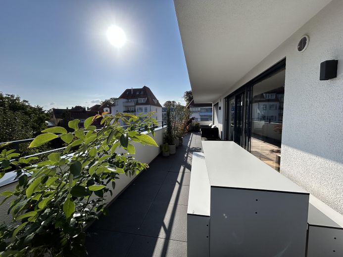 Esclusivo attico in posizione centrale a Kirchheim unter Teck – Terrasse
