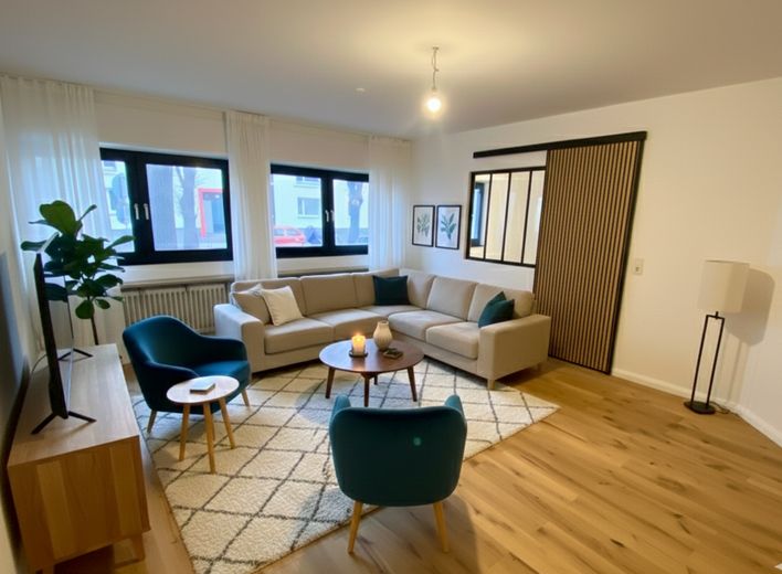 Visualisierung Wohnzimmer