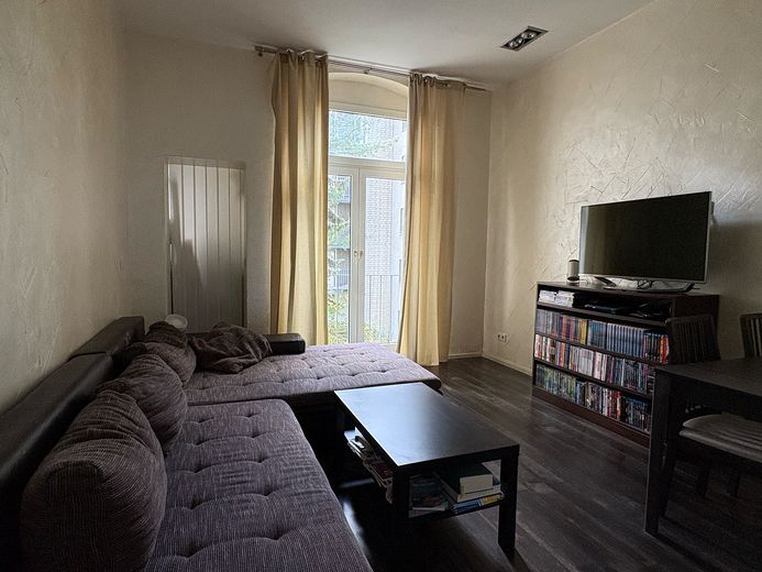 Wohnzimmer mit frz. Balkon