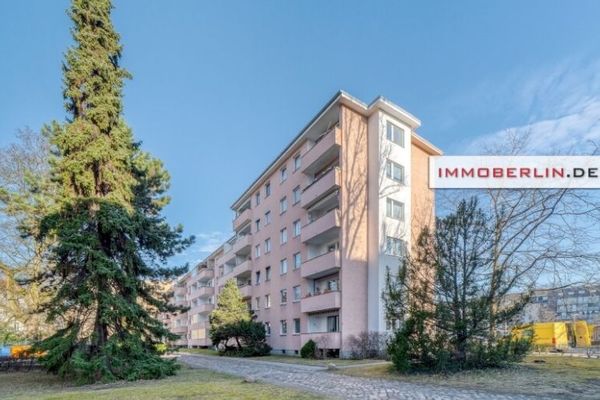 IMMOBERLIN.DE - Behagliche Wohnung mit Südwestloggia & Lift