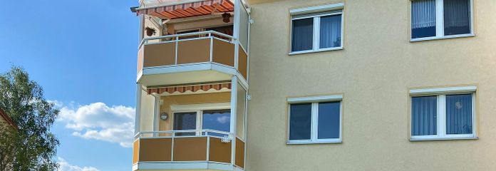 3-кімнатна квартира з балконом – Außenansicht Balkon