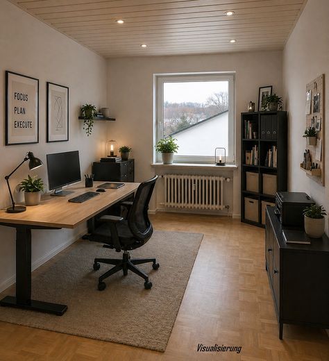 Zimmer - Visualisierung Büro
