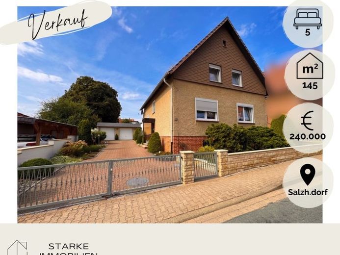 Einfamilienhaus mit großem Garten/Dachterrasse/Doppelgarage zentral in Salzhemmendorf – Foto 1