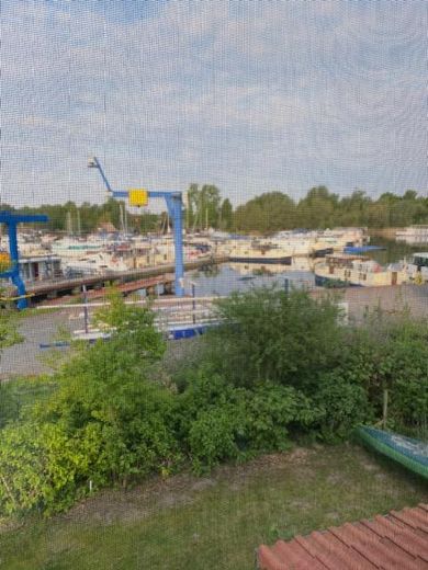 Blick aus dem weißen Zimmer