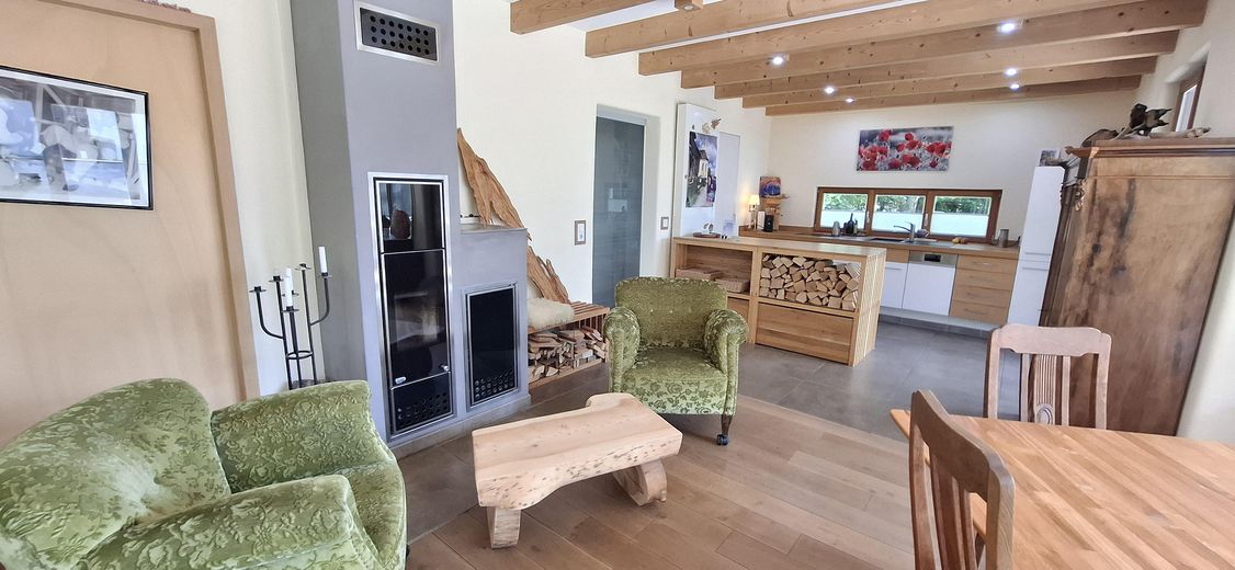 Arrivare. Respirare. Sentirsi a casa. Casa d'architetto in costruzione ecologica in legno – EG Wohnen Heizung