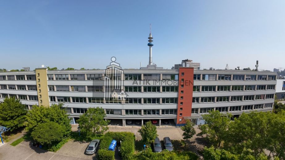 ATIK: Moderne, individuell gestaltbare Arbeitsplätze - provisionsfrei – Drohnenaufnahme