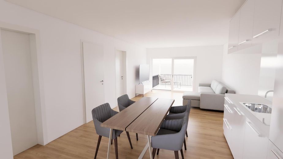 3-Zimmer-Whg. Wohn-/Essbereich