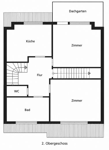 Wohnen über den Dächern Schwachhausens – 2 Zimmer, Dachterrasse und Grünblick – Foto 10