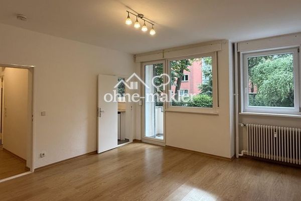 Direkt am Landwehrkanal - Bezugsfreie helle 1 Zimmerwohnung mit Balkon (ohne Provision)