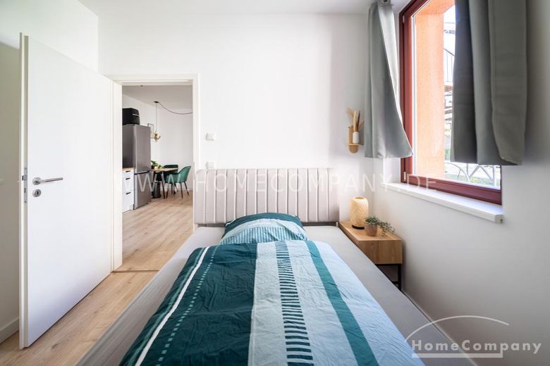 26710 HomeCompany Dresden सुसज्जित 2-कमरे का अपार्टमेंट / ड्रेसडेन-नॉयश्टाड्ट में टैरेस वाला अपार्टमेंट, अधिकतम 2 व्यक्ति – b6d7942f3306d29daa705fac0eed5d76397697e3.jpg