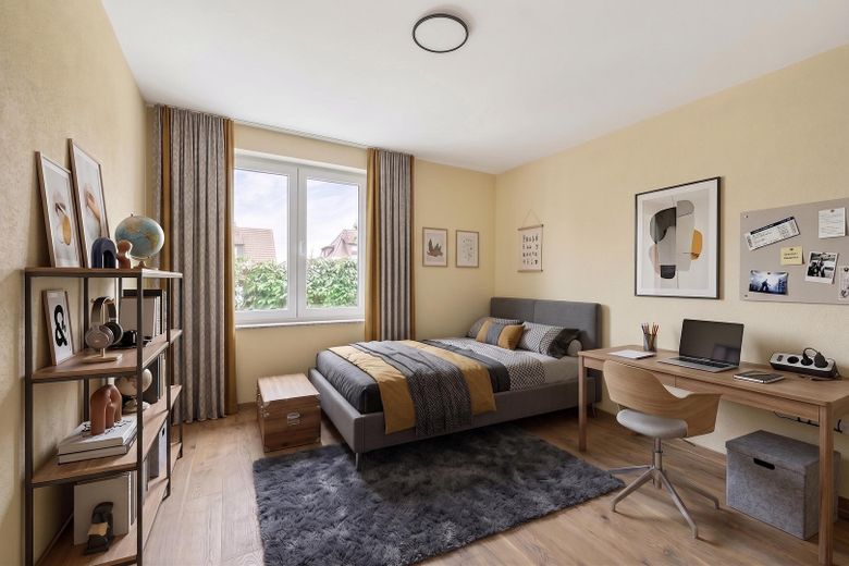 Gelegenheit: Pflegeleichte Terrasse 190 m² Raumwunder mit Sauna & Homeoffice Möglichkeit – Foto 9