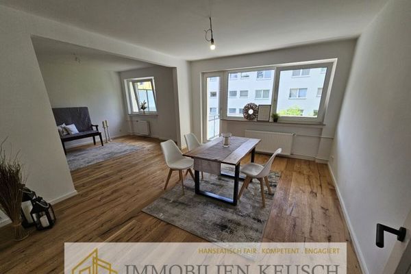 Sanierte 4-Zi.-Whg. mit Balkon in beliebter Wohnlage – sofort bezugsfrei