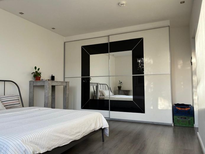 Provisionsfrei & Bezugsfrei: Eigentumswohnung mit Balkon & Fußbodenheizung nahe Tempelhofer Feld – Schlafzimmer