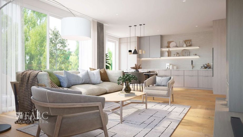 Wohnen auf höchsten Niveau - 4-Zimmer für große Pläne! – Wohnzimmer