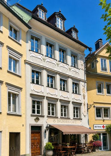 Penthouse Wohnung mit einmaliger Dachterasse und Seeblick ! – Außenansicht Eingangsbereich