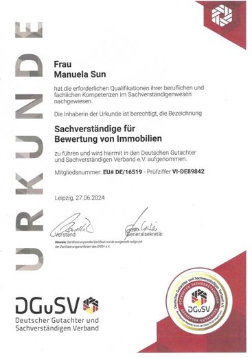 Zertifikat