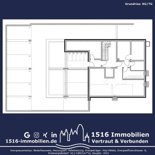 Grundriss - Keller / TG