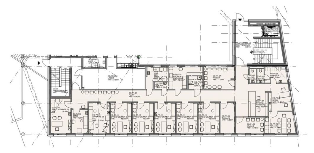 Gesundheit neu gedacht: Ihre Praxis in bester Gesellschaft im Zentrum von Volmerdingsen – Grundriss