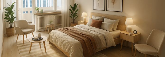 Schlafzimmer 1 Visualisierung