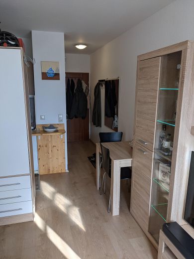 Provisionsfrei: Gepflegte möblierte 1-Zimmerwohnung mit Westbalkon - Uninähe – Möblierung incl