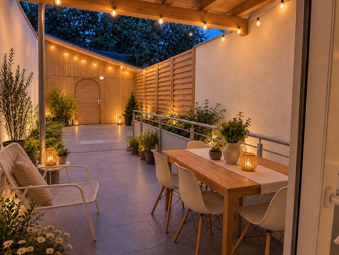 ATTENZIONE A UTILIZZATORI DIRETTI E INVESTITORI: appartamento di pregio ristrutturato con ampia terrazza – Terrasse