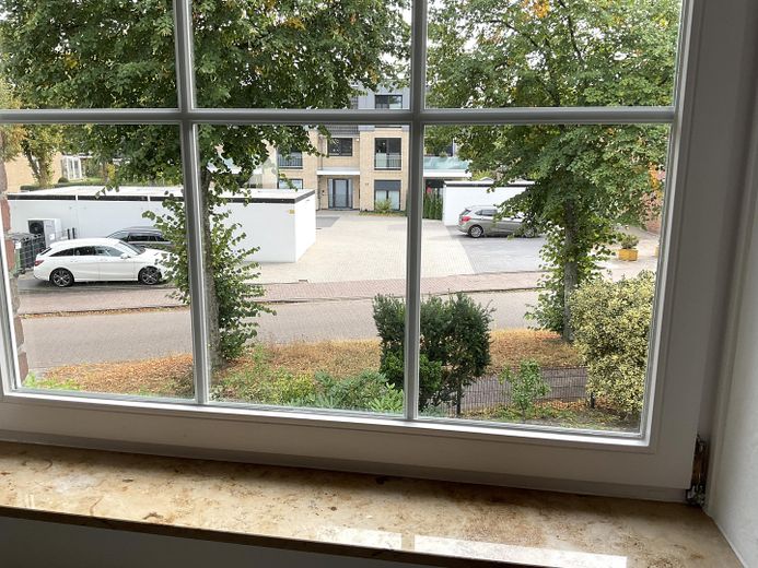 سعر جديد! من مالك خاص 2 غرفة مع شرفة كبيرة في Brinkum، Stuhr – Blick aus dem Schlafzimmer