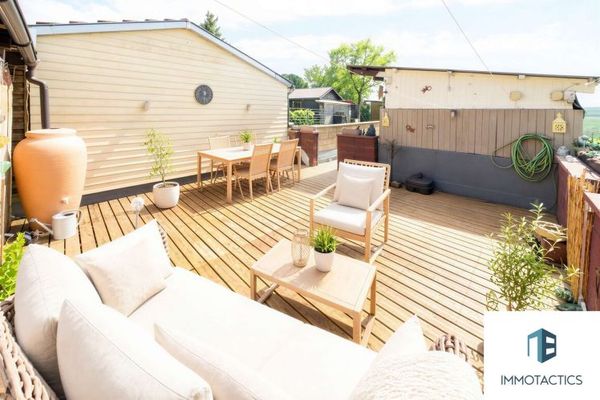 Vielseitiges Anwesen mit Garten, Pferdekoppel, Terrasse & angrenzenden Weinreben in Hangen-Weisheim