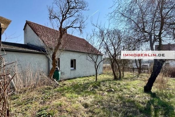IMMOBERLIN.DE - Südwest-Ecklage! Erschlossenes Baugrundstück nahe Zeesener See