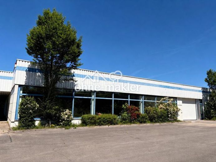 Lager-/Produktionshalle mit optimaler Erreichbarkeit (Kreuz B428/B65) – Foto 1