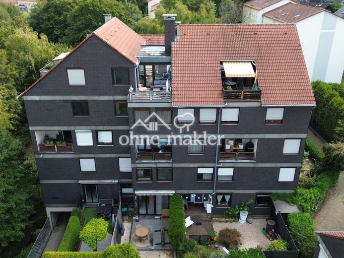 Maisonette mit Kamin und Dachterrasse │ Ihre neue Wohnung über den Dächern von Leverkusen – Foto 1