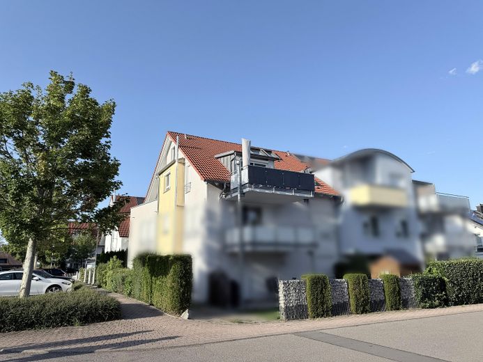 Maisonette mit Weitblick – 2 Balkone, Studio & Tiefgarage am ruhigen Ortsrand (provisionsfrei) – Süd-Ansicht