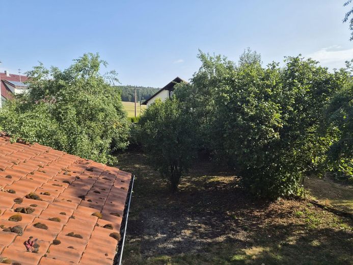 Viel Platz für ein gutes Leben in diesem freistehenden Einfamilienhaus mit Garten + Einliegerwohnung – Gute Aussichten