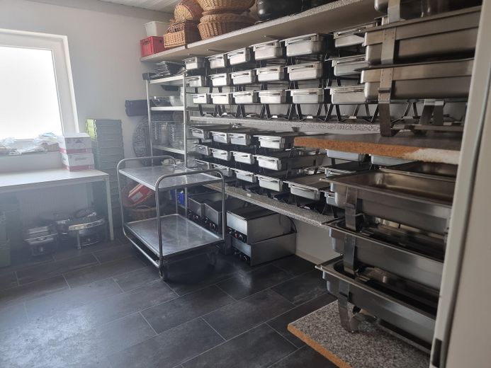 Lagerung Warmhaltebehälter