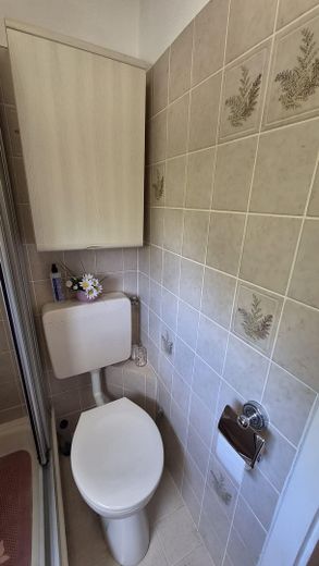 Dom szeregowy w Bad Gandersheim z pięknym ogrodem i piwnicą OD OSOBY PRYWATNEJ! – Toilette oben