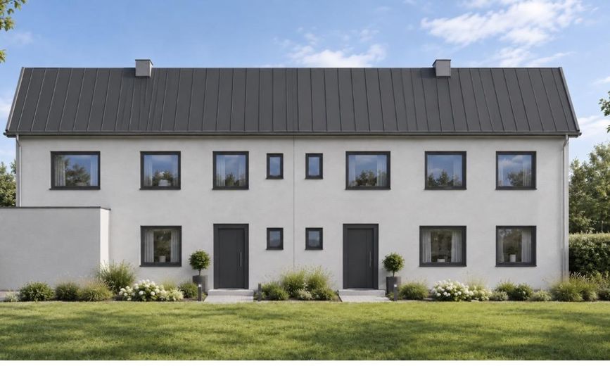 projektowany bliźniak w Pullach – Nordansicht