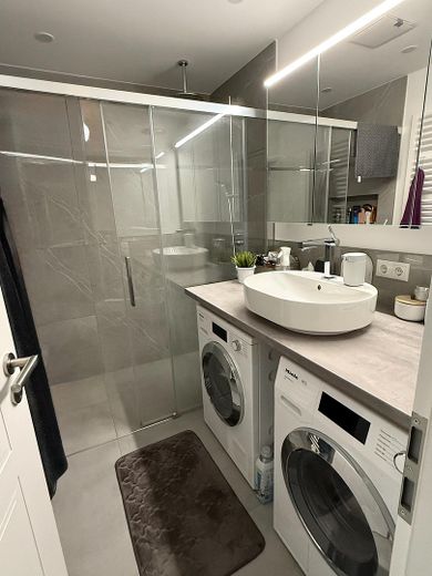 Bad mit Walk in Dusche