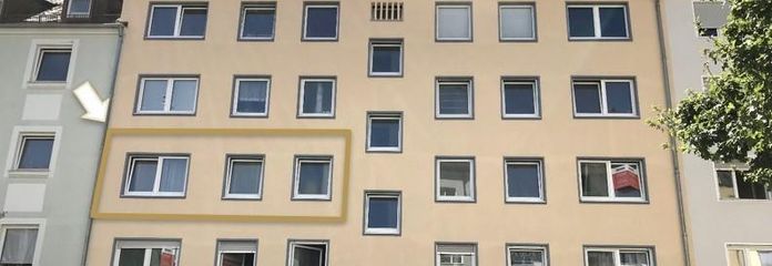 3-кімнатна квартира з південним балконом у центральному та тихому житловому районі – Нюрнберг Максфельд