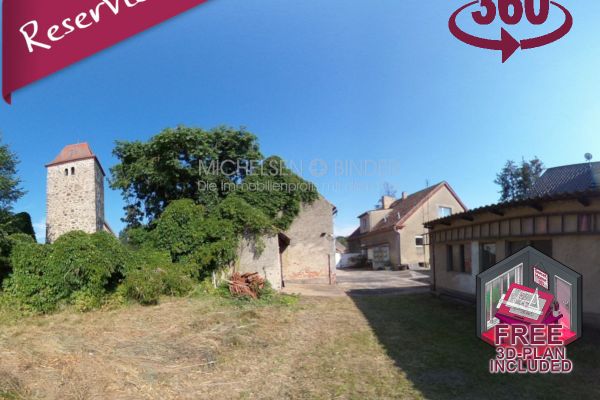 Altes Schulhaus mit Remise auf herrlichem 2.643 m² Grundstück in Drahnsdorf: RUHIG. POTENTIAL. FREI.