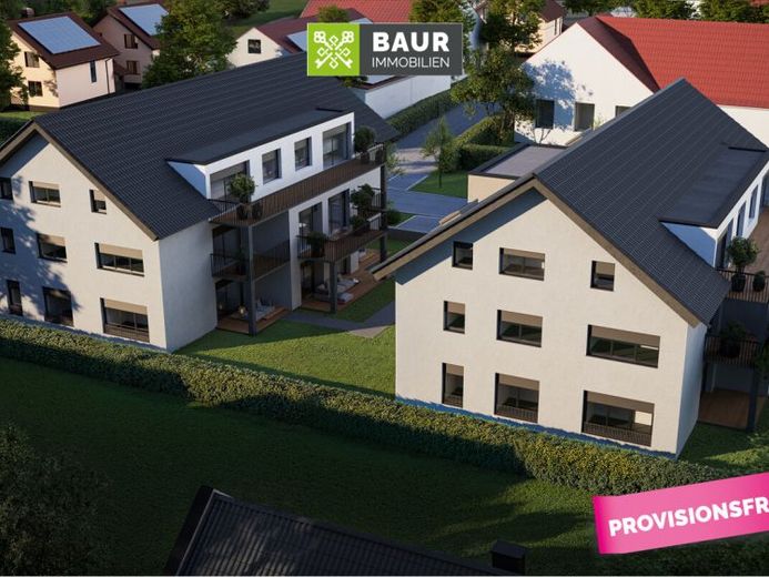 NEUBAU PROVIONSFREI! Hochwertige 3-Zimmer Wohnung in Zußdorf – Foto 1