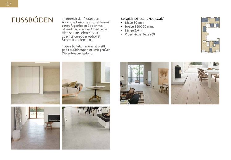 Exclusiver Dachrohling mit Baugenehmigung – Fussböden
