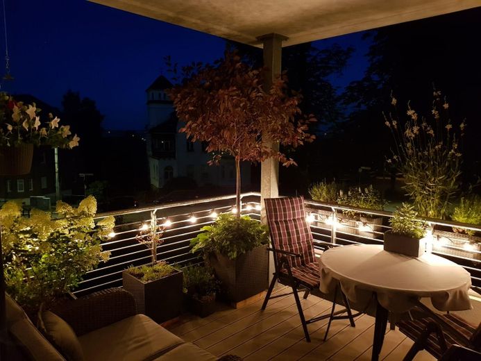 Balkon Abendstimmung