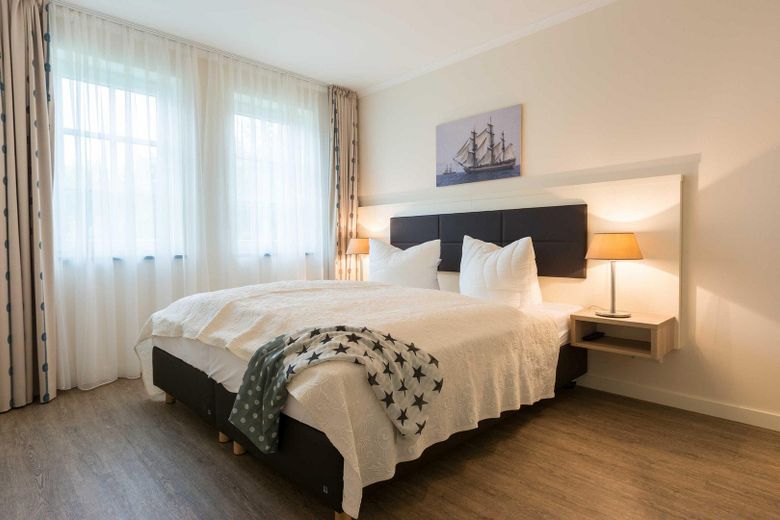 Well-maintained holiday apartment *only 200m to the beach* – Schlafzimmer gross
