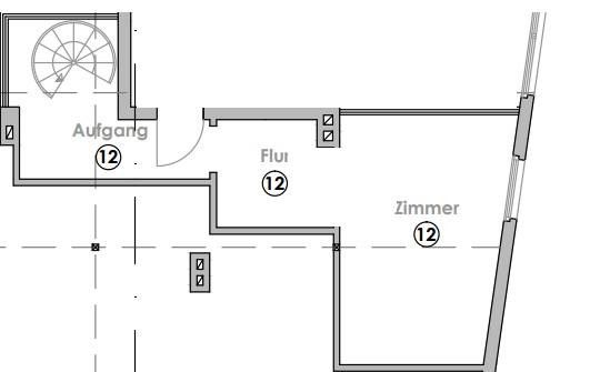 Grundriss obere Etage