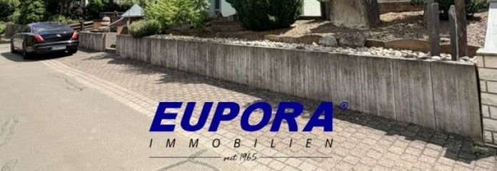 EUPORA® Immobilien: Großzügies Wohnhaus mit Garagen und Garten in Oberwiesen.