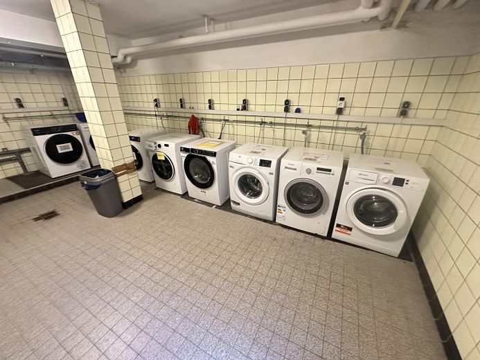 Möblierte 2-Zimmer-Wohnung in Villinger Altstadt – Waschraum