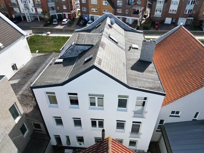 5 Einheiten | Seltene Kapitalanlage direkt am Hafen
von Cuxhaven, Lotsenviertel – von oben die Rückansicht (Balkone sind in Planung)