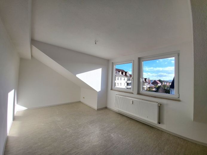Geismar yakınında IGS, Kiesseestraße: Güzel 2 odalı daire Kie çatı katı sol E6 – Zimmer 1