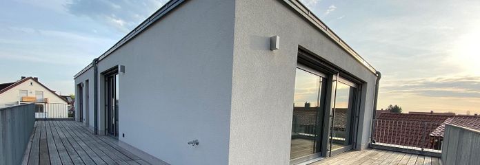 Lussuoso attico con ampia terrazza – Terrasse Süd/Ost