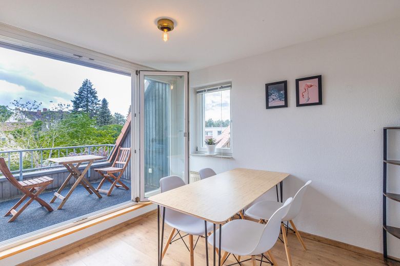 Essbereich / Balkon / Grillen