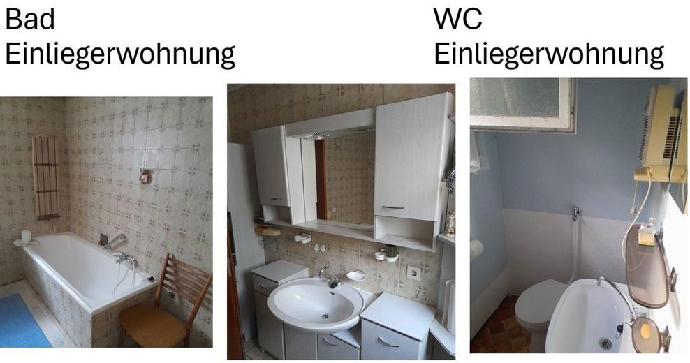 Bad und Wc Einliegerwohnung